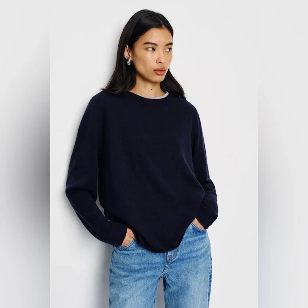 Reformation cashmere boyfriend Sweater - Picture 1 of 4